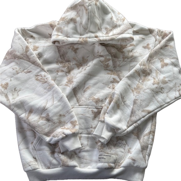 CL Comfrt Collection Winter Camo Weighted Hoodie - Picture 1 of 2
